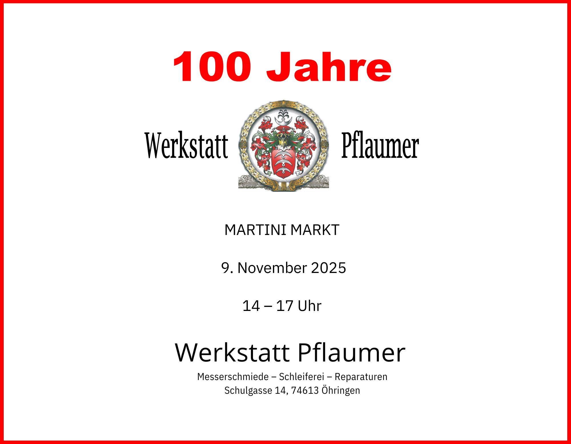 Museum Werkstatt Pflaumer hat am 9. November geoeffnet