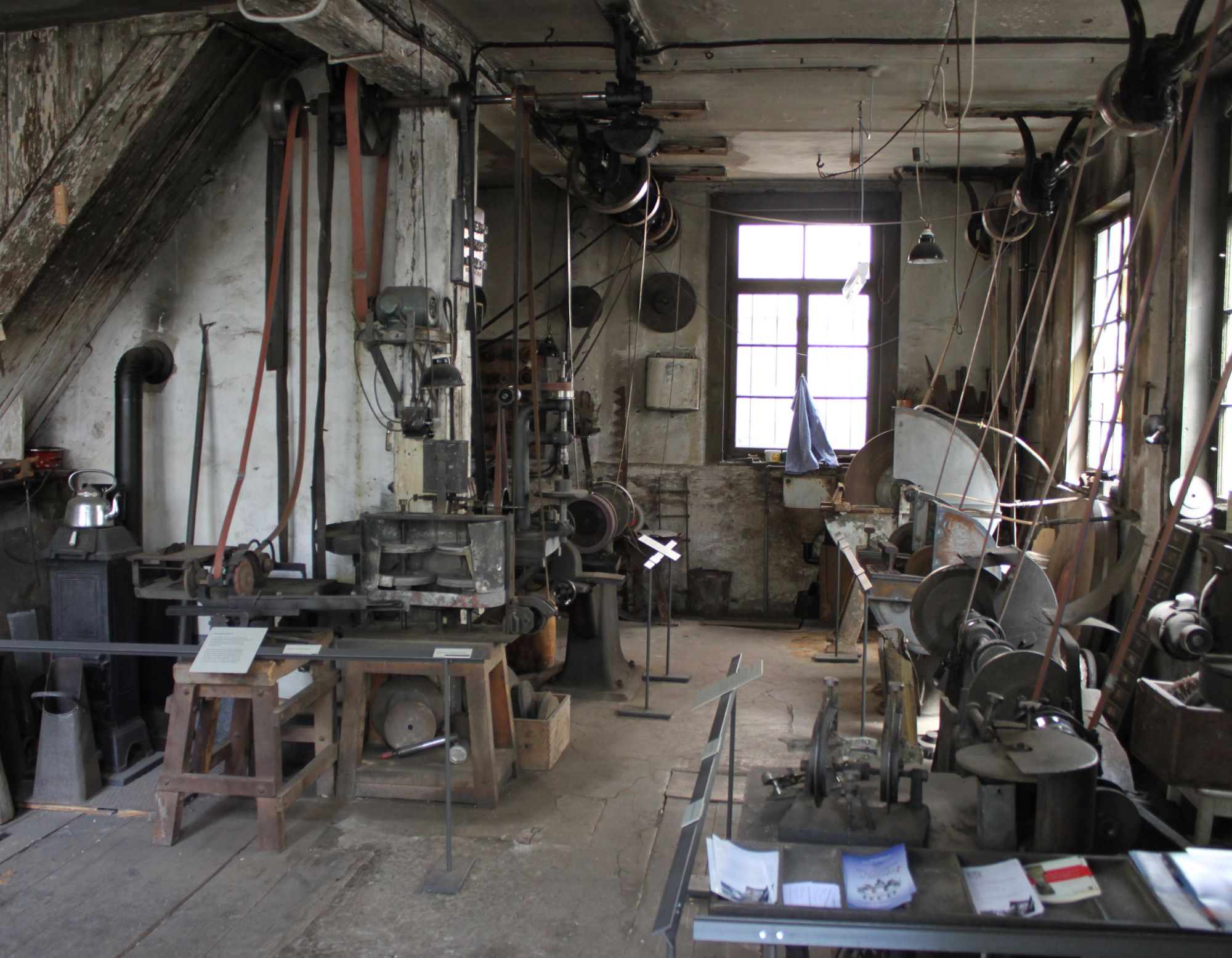 Innenansicht Museumsschmiede Pflaumer