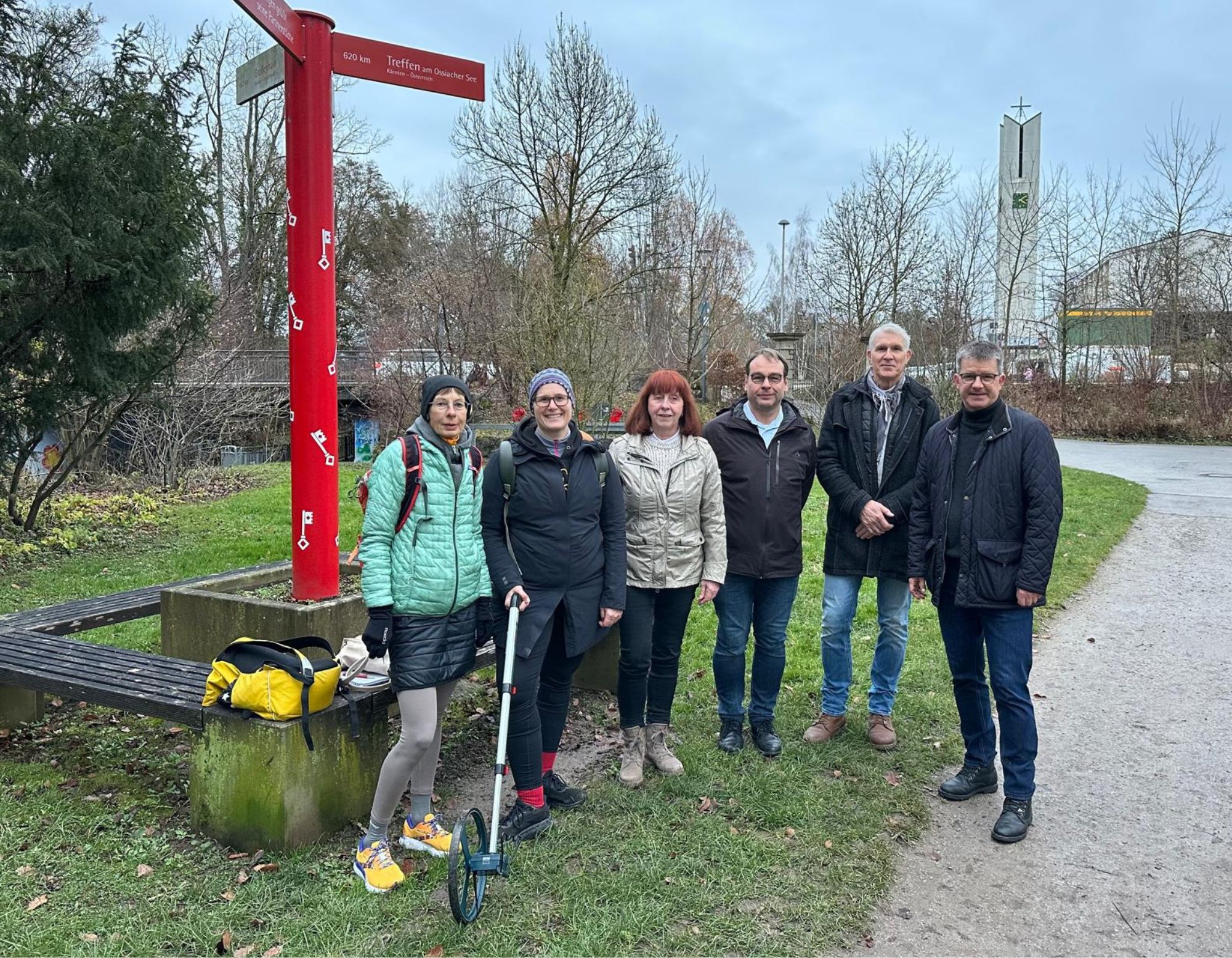 Die Organistoren und Unterststüzenden des neuen Hofgarten parkrun
