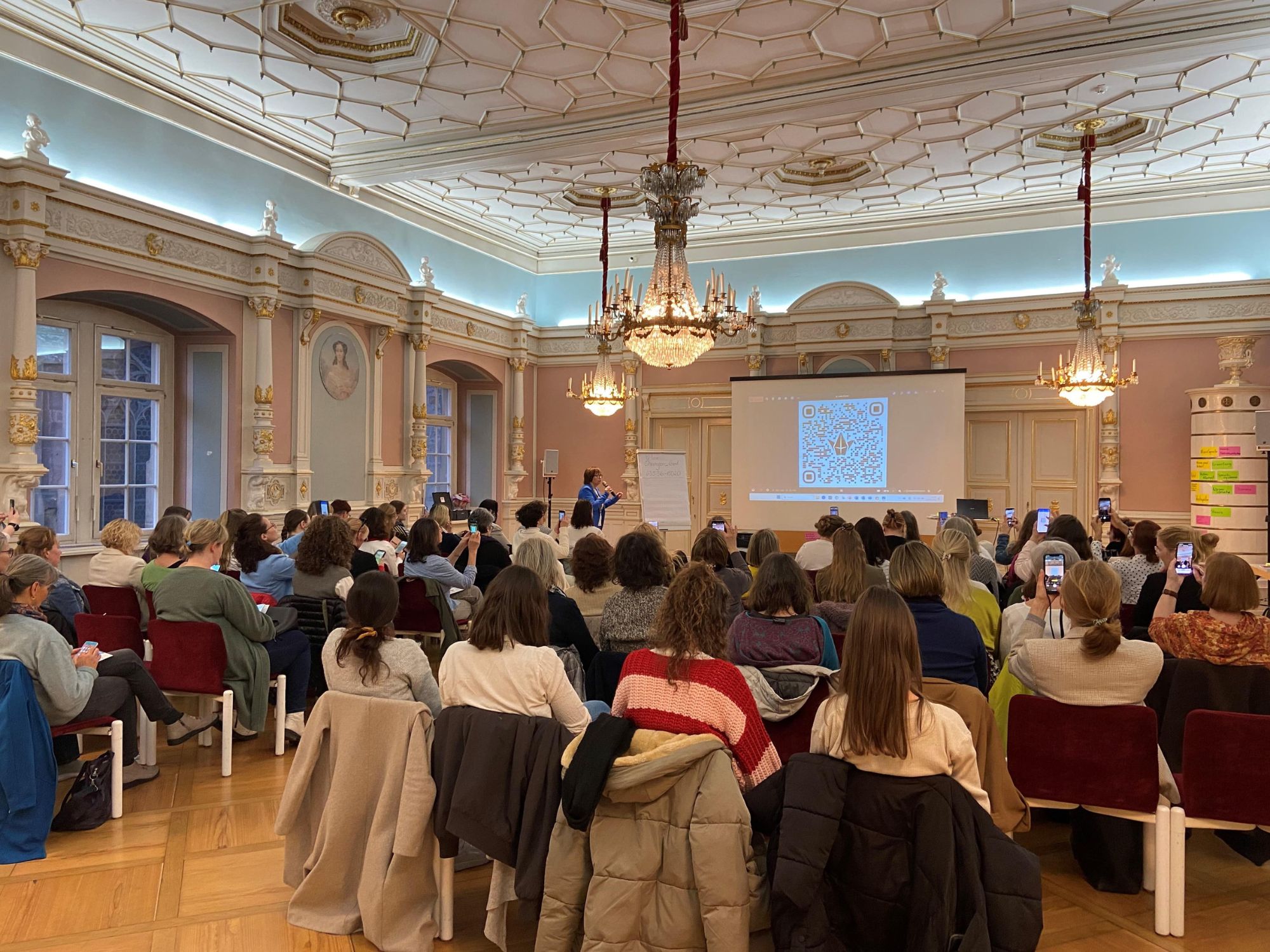 Vortrag im Blauen Saal von Öhringen