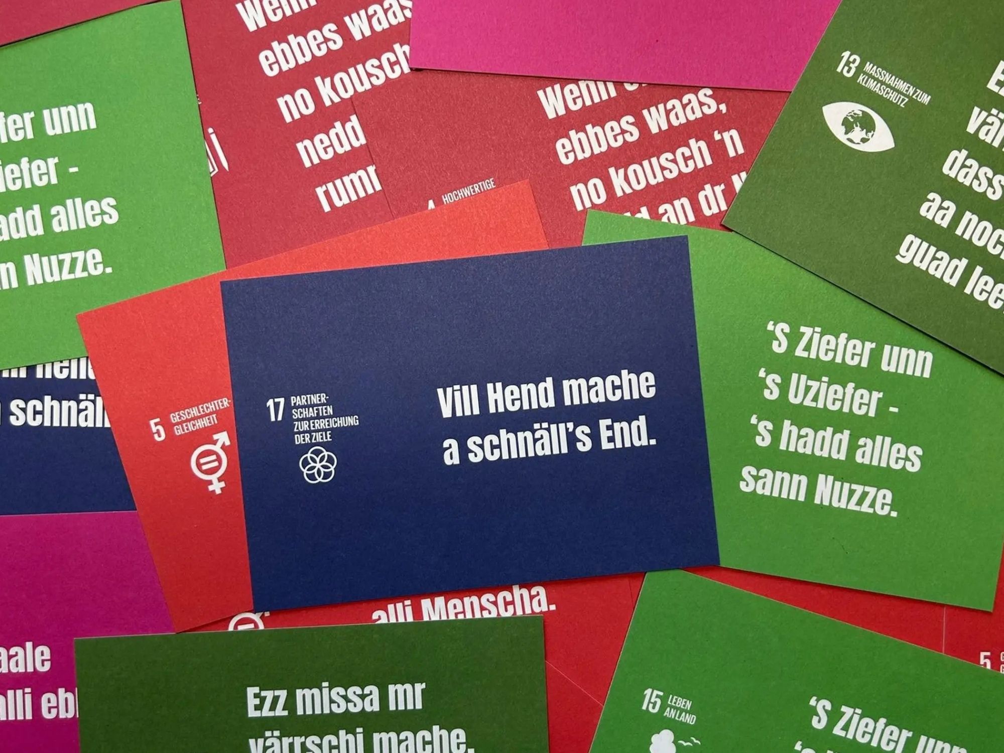 Postkartenauschnitte