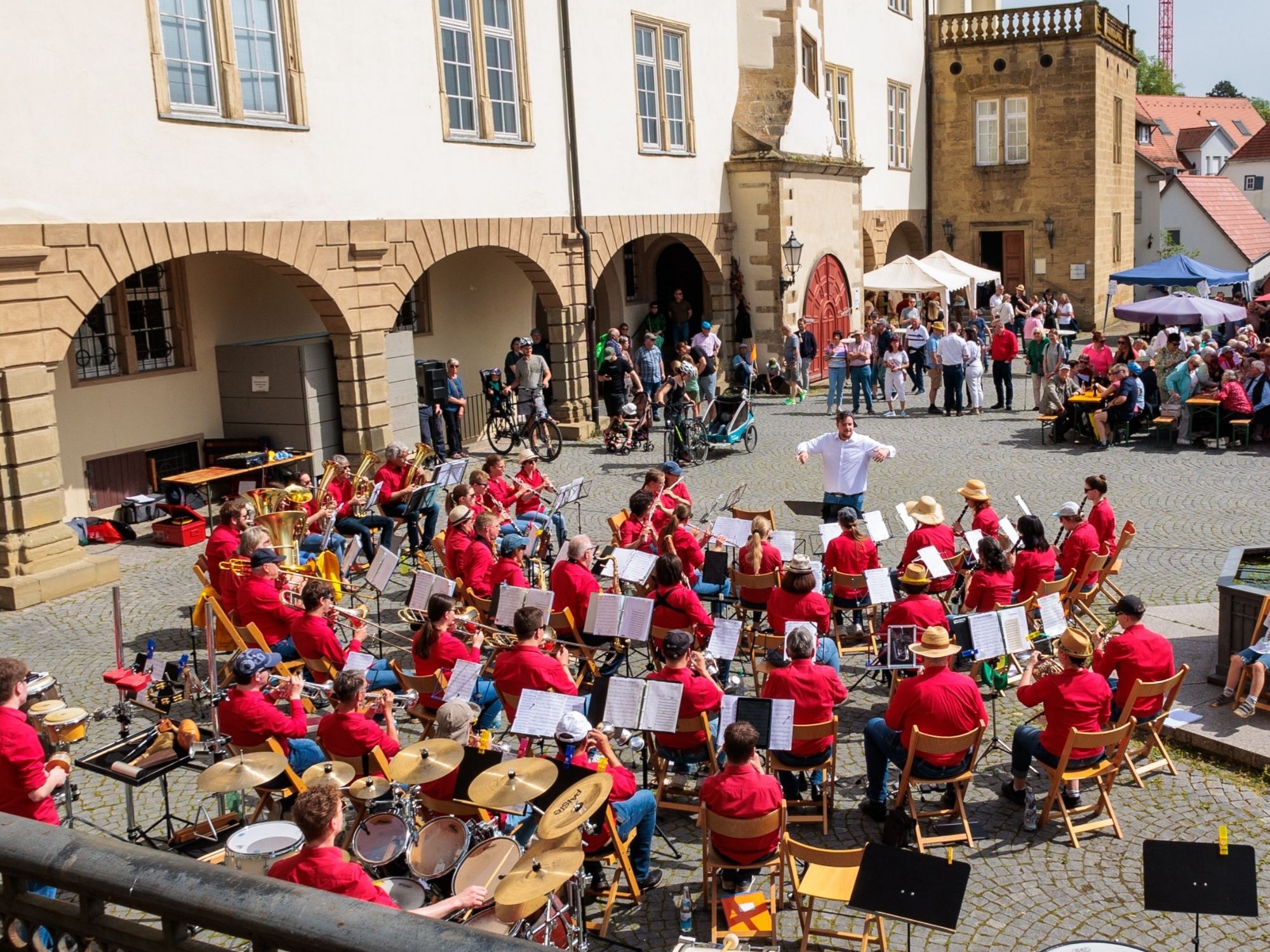 Schlosshofkonzert der Stadtkapelle Öhringen