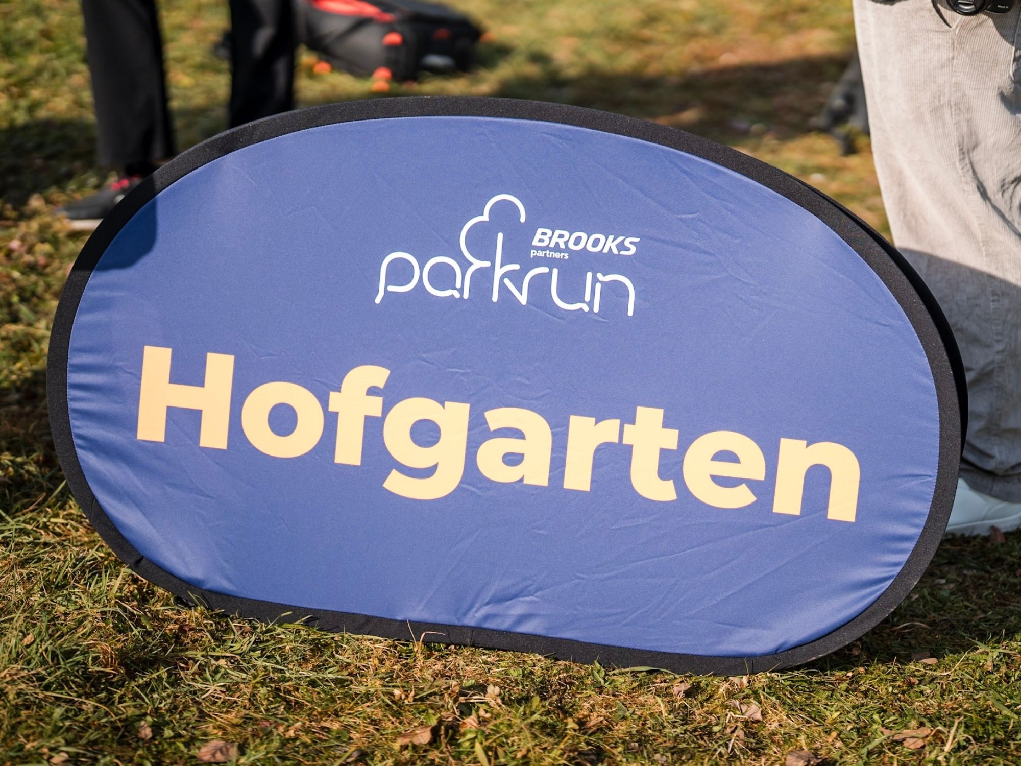 parkrun Aufsteller