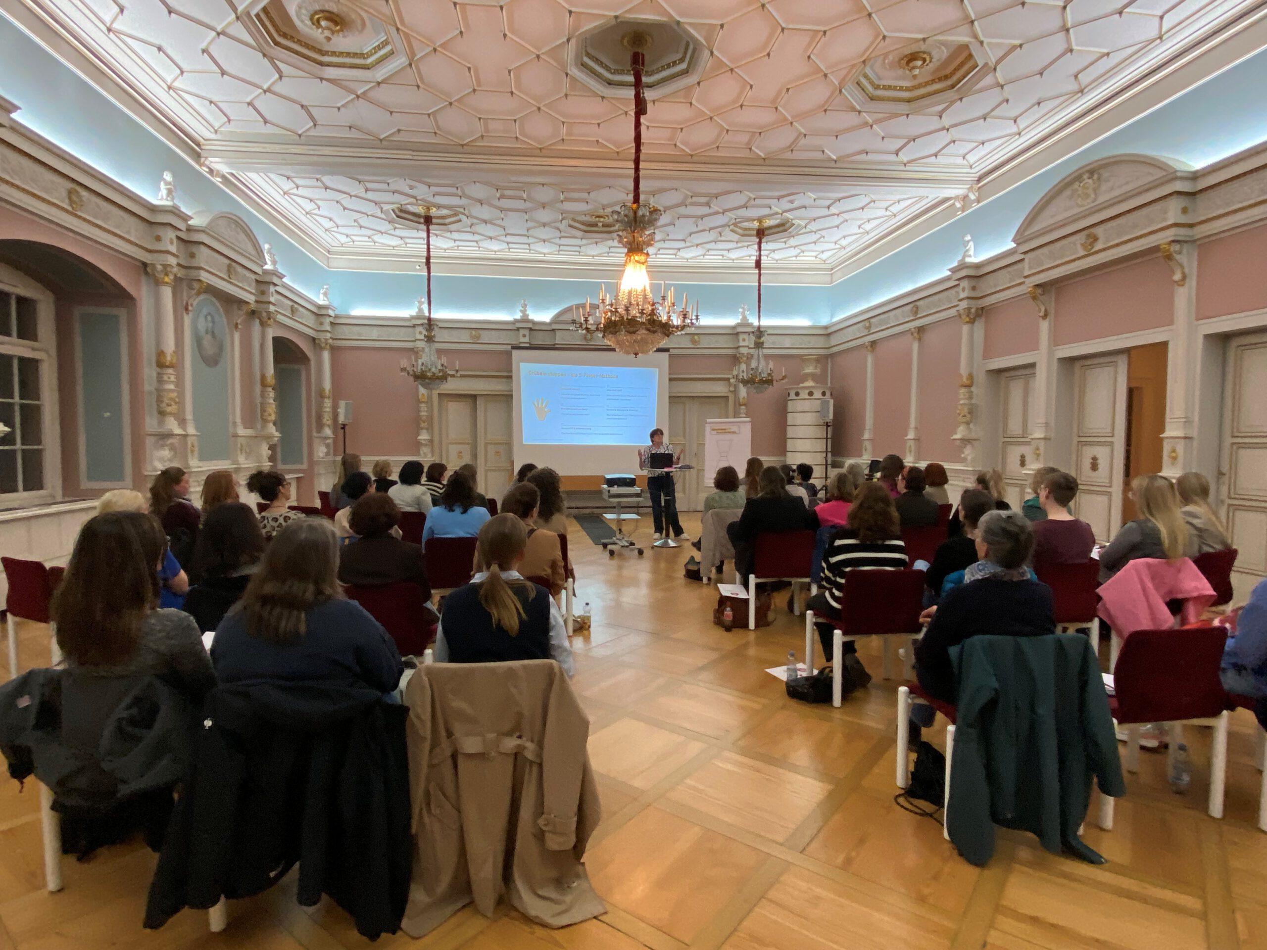 Vortrag im Blauen Saal von Öhringen