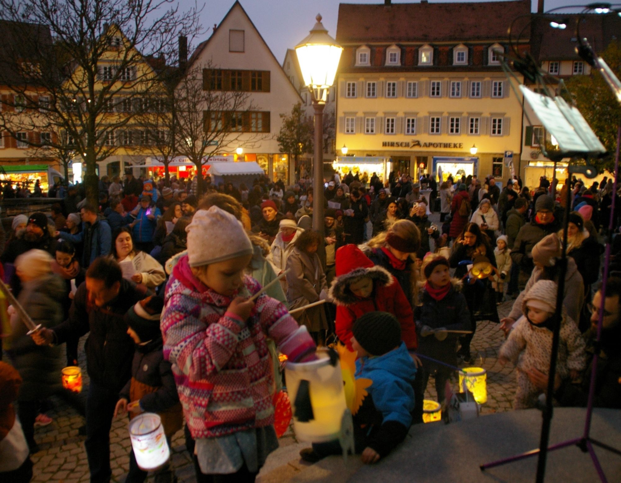 Flammkuchen-Bäckerei auf dem Öhringer Marktplatz